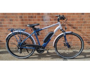 Raleigh Array Cross Bar Grey Electric Bike 2022 Limited Edition
